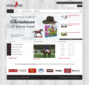 Rogue Pony web design