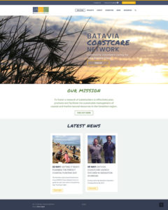 Batavia Coastcare Network Web Design